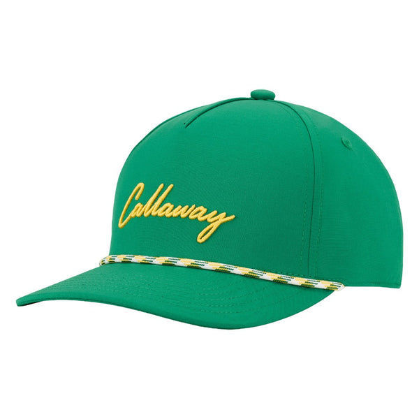 Callaway Birdie Putt Rope Golf Cap Green/Yellow - 25 Men
