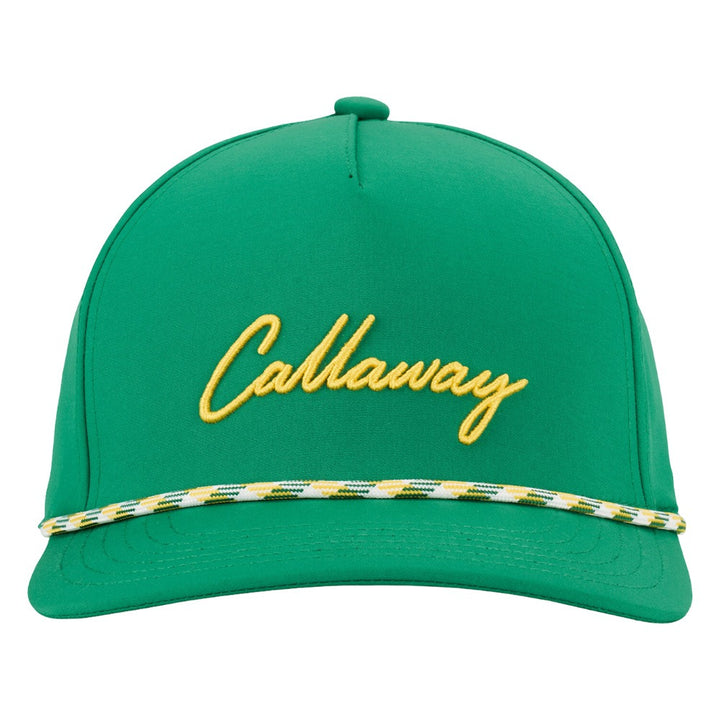 Callaway Birdie Putt Rope Golf Cap Green/Yellow - 25 Men