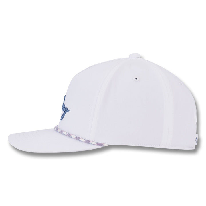 Callaway Birdie Putt Rope Golf Cap White/Slate Blue - 25 Men