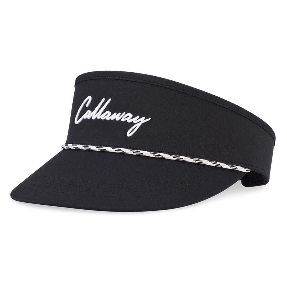 Callaway Birdie Putt Rope Golf Visor Black - 25