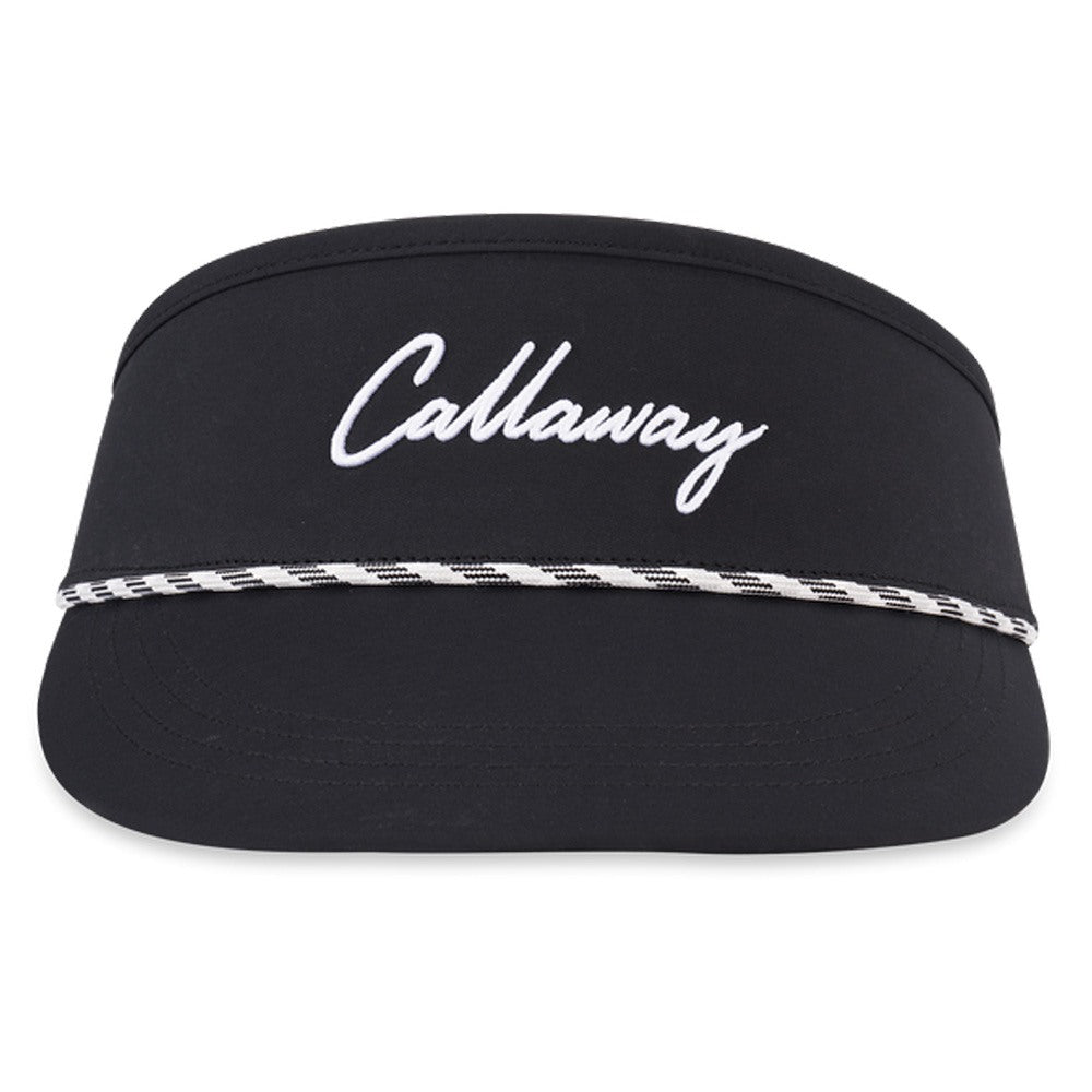 Callaway Birdie Putt Rope Golf Visor Black - 25