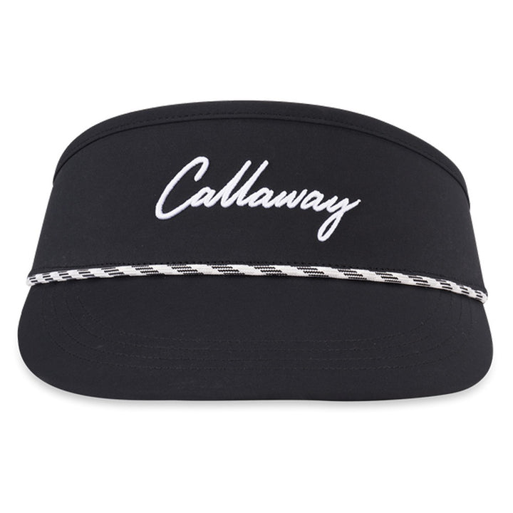 Callaway Birdie Putt Rope Golf Visor Black - 25