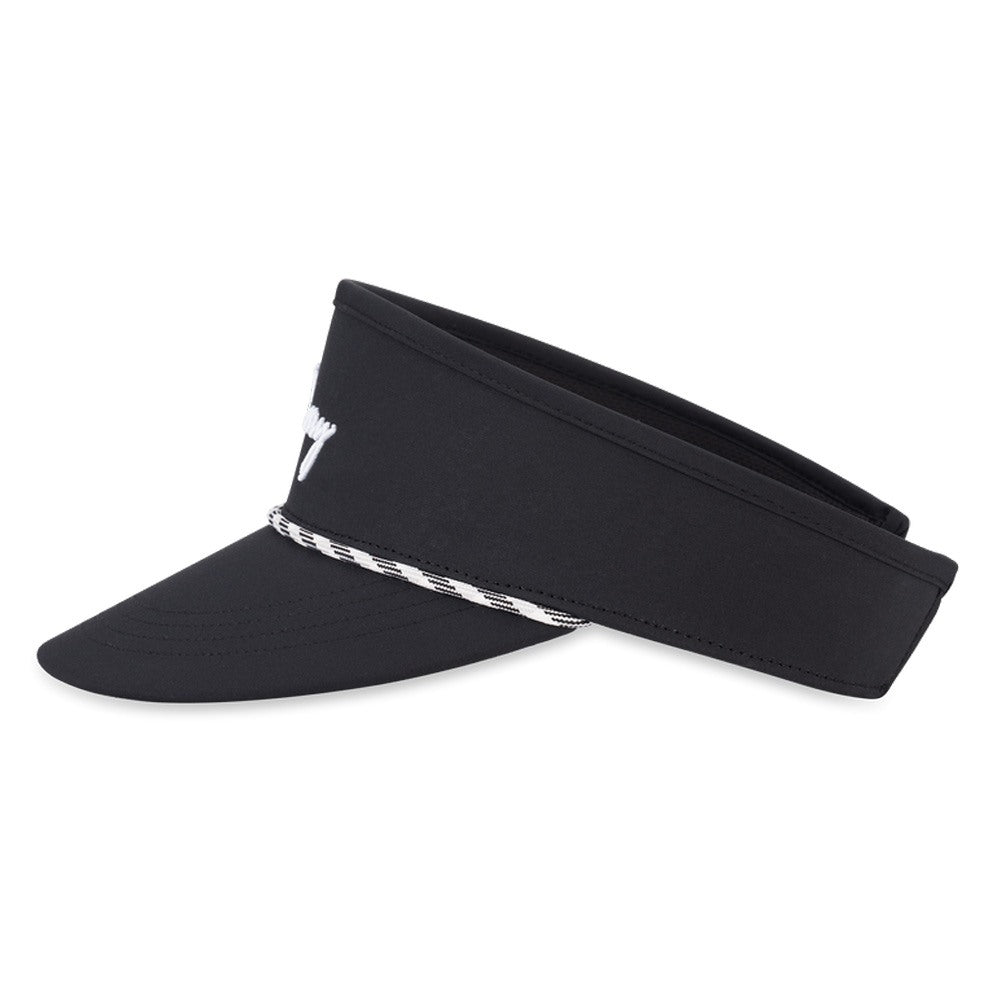Callaway Birdie Putt Rope Golf Visor Black - 25