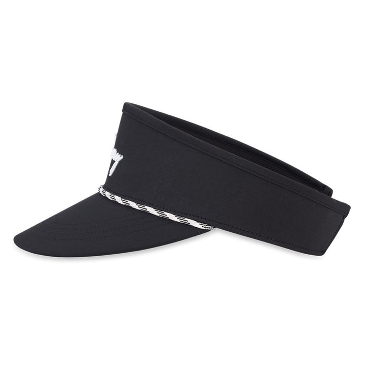 Callaway Birdie Putt Rope Golf Visor Black - 25