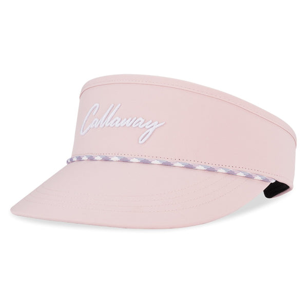 Callaway Birdie Putt Rope Golf Visor Pink - 25