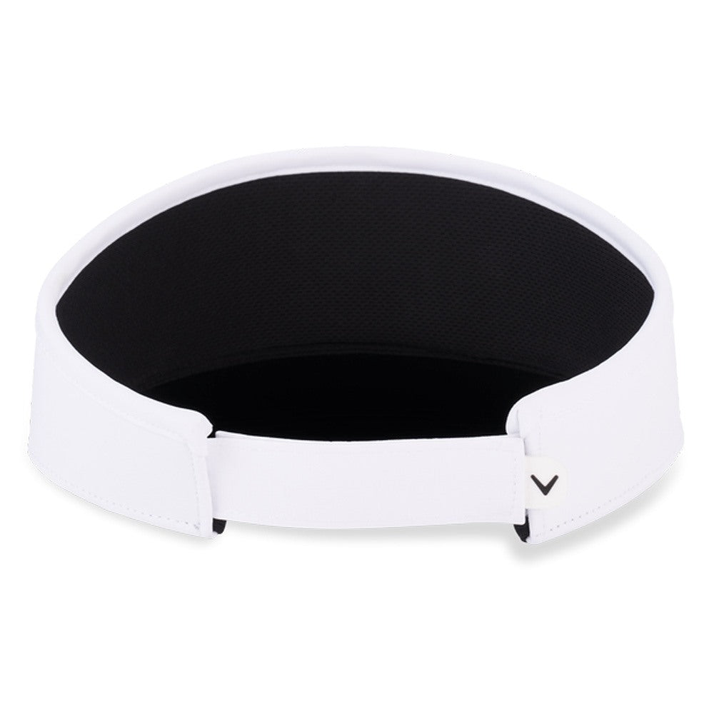 Callaway Birdie Putt Rope Golf Visor White/Red - 25