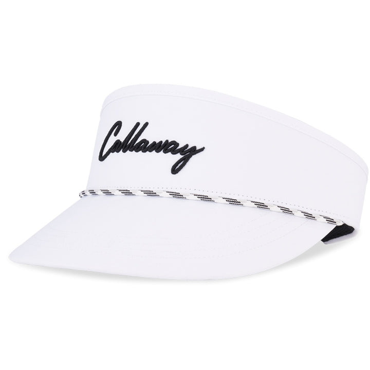 Callaway Birdie Putt Rope Golf Visor White - 25