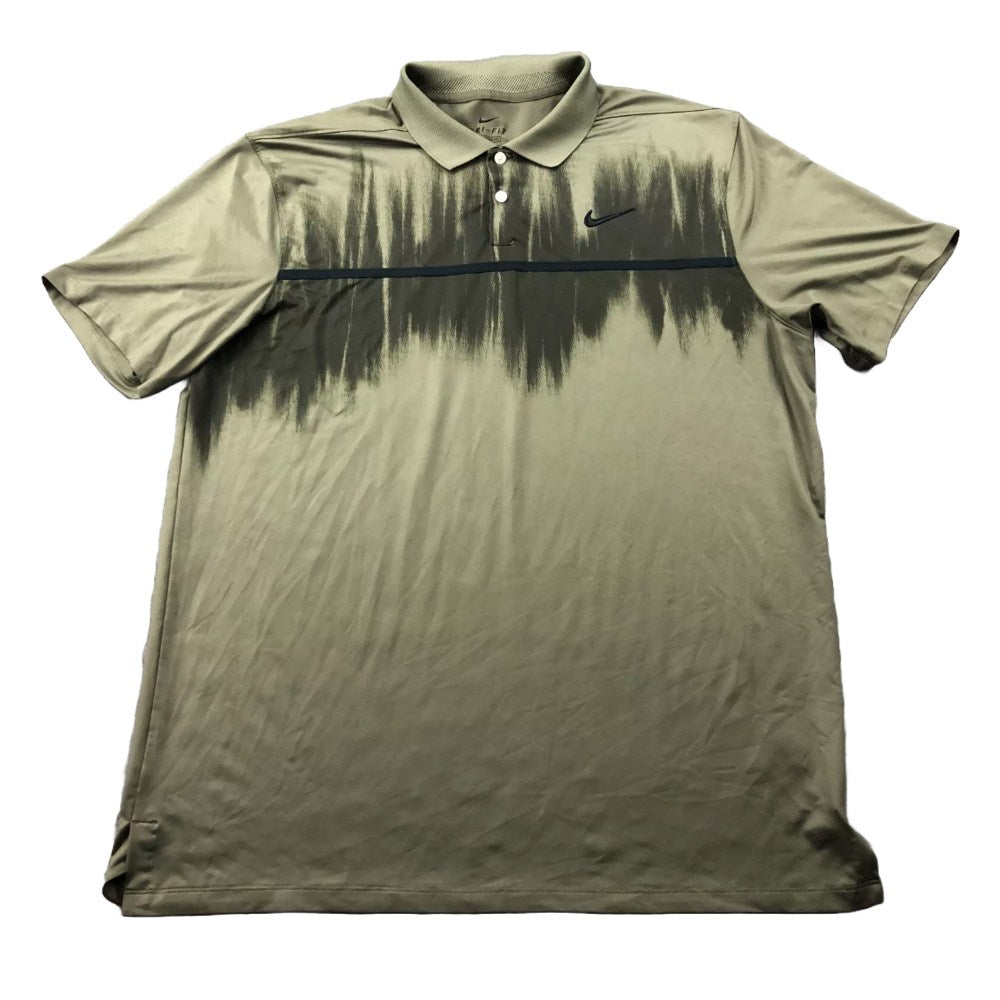 Nike Dri-FIT Vapor Fog Print Golf Polo Medium Olive/Black FW20