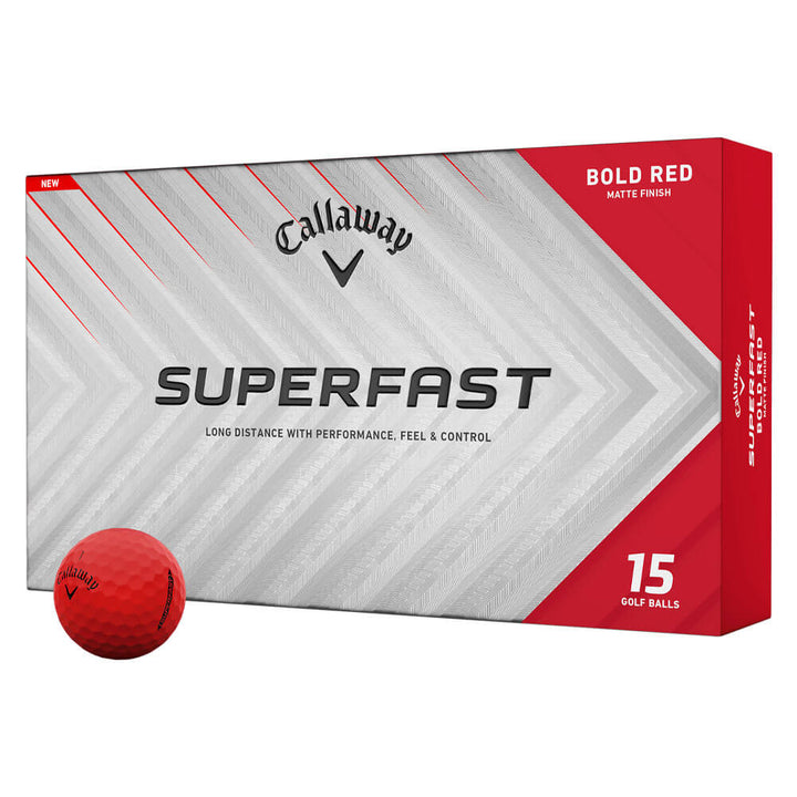 Callaway Superfast 15-Balls Pack Golf Balls - 25