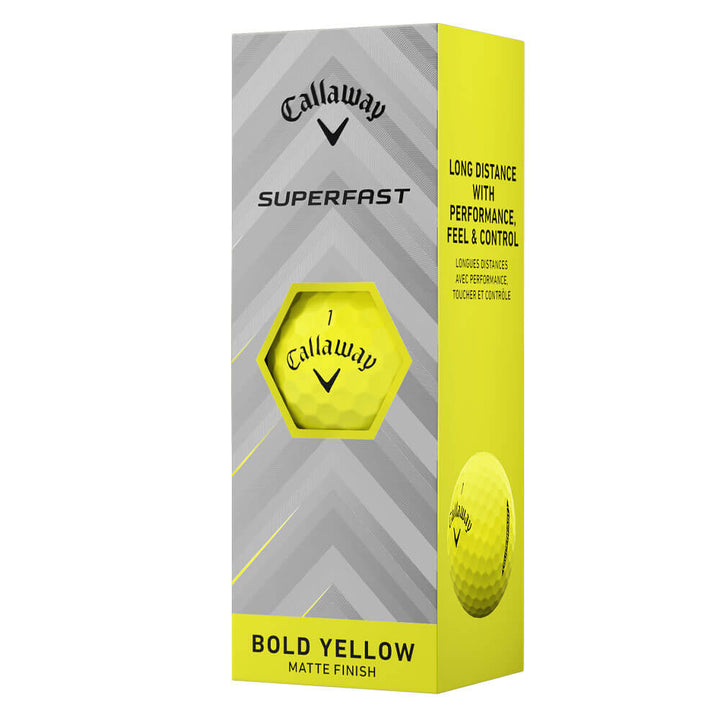 Callaway Superfast 15-Balls Pack Golf Balls - 25