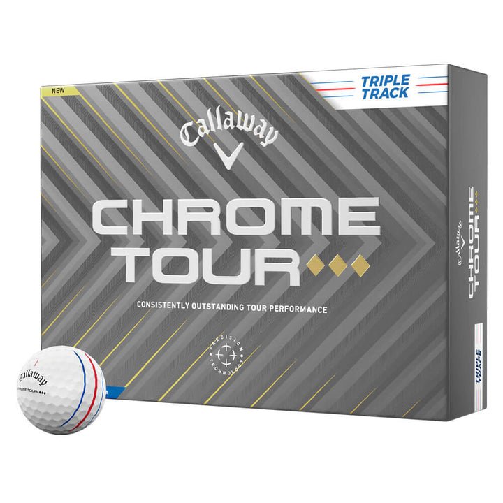 Callaway Chrome Tour Triple Diamond Triple Track Golf Balls - 25