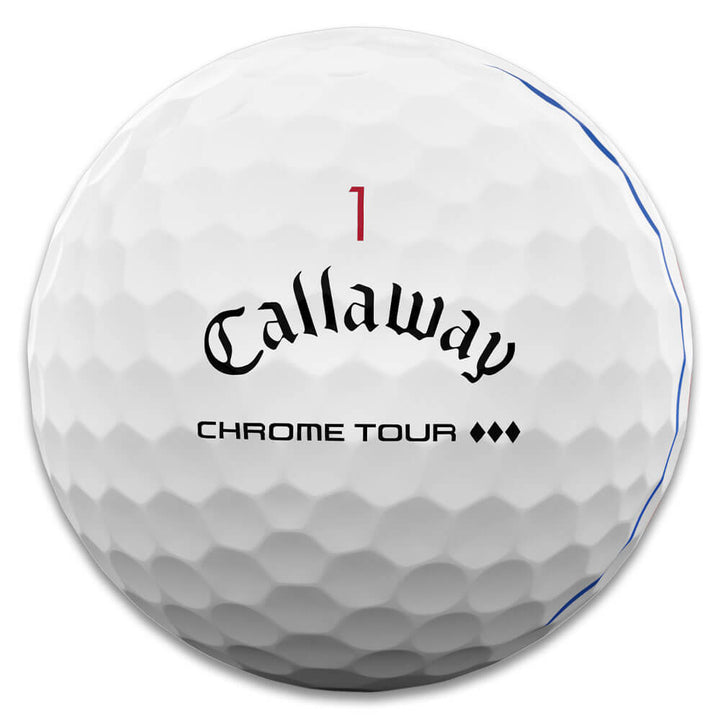 Callaway Chrome Tour Triple Diamond Triple Track Golf Balls - 25