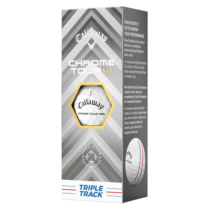 Callaway Chrome Tour Triple Diamond Triple Track Golf Balls - 25