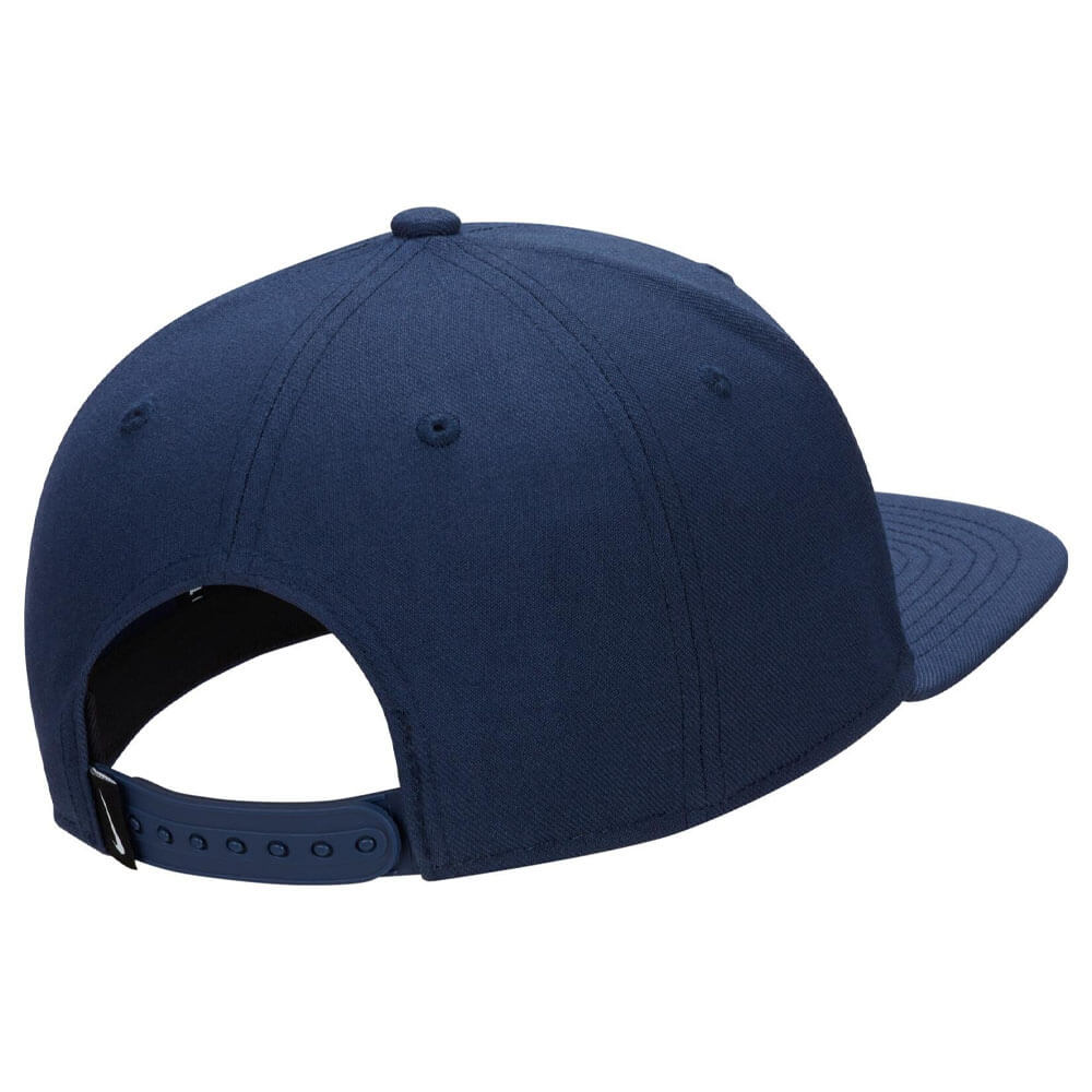 Nike Dri-FIT Pro Structured Futura Golf Cap Midnight Navy/Midnight Navy/Black/White - SU25 Men
