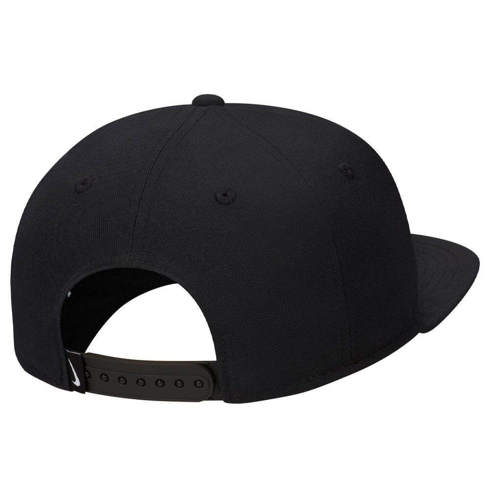 Nike Dri-FIT Pro Structured Futura Golf Cap Black/Black/Black/White - FW25 Men