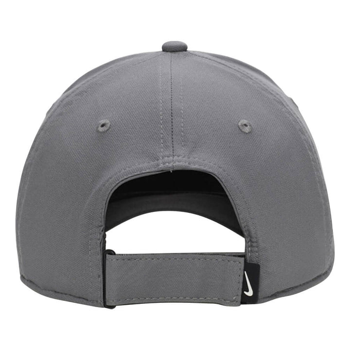Nike Dri-FIT Club Structured Swoosh Golf Cap Smoke Gray/Black - FW25