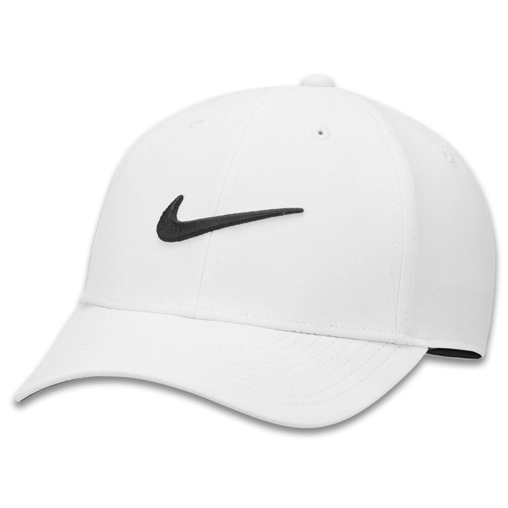 Nike Dri-FIT Club Structured Swoosh Golf Cap Photon Dust/Black - FA25 Men