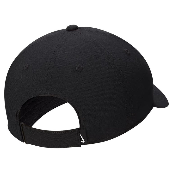 Nike Dri-FIT Club Structured Swoosh Golf Cap Black/Black - FW25
