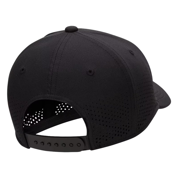 Nike Dri-FIT ADV Club Structured Swoosh Golf Cap Black/White - FW25 Men