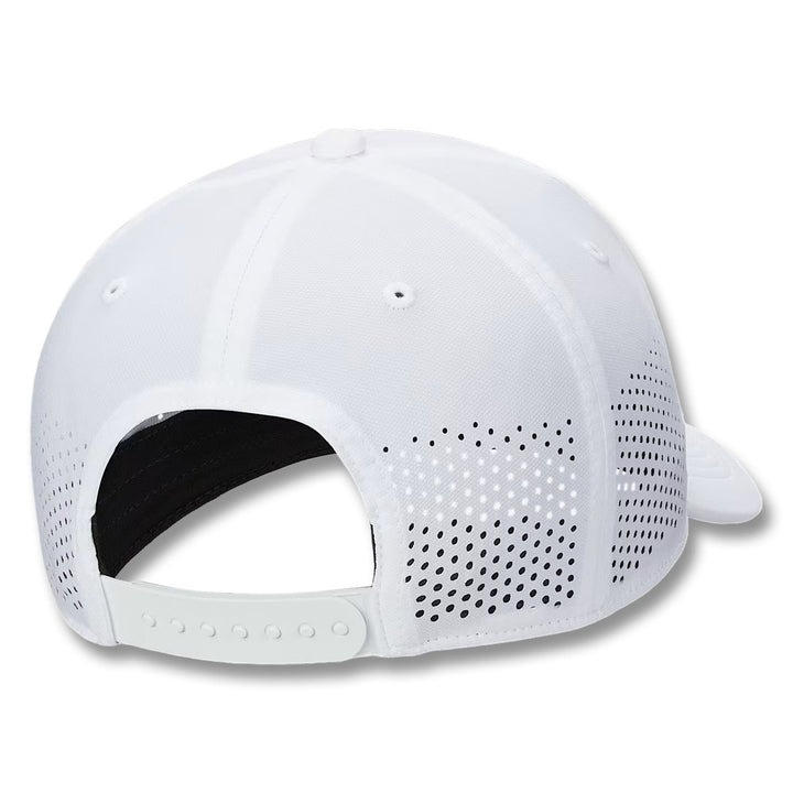 Nike Dri-FIT ADV Club Structured Swoosh Golf Cap White/Black - FW25