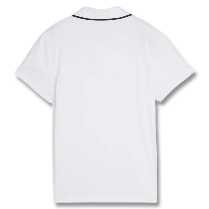 PUMA Cloudspun Bridges Golf Polo White Glow - SS25 Women