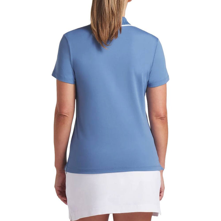 PUMA Cloudspun Bridges Golf Polo Blue Horizon - SS25 Women