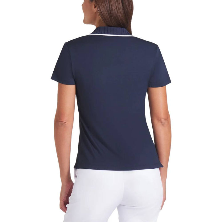 PUMA Cloudspun Bridges Golf Polo Deep Navy - SS25 Women