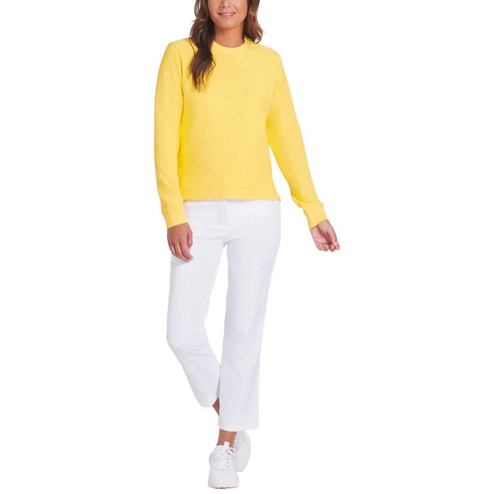 PUMA Boulder Crew Golf Sweater Sunny Yellow - SS25 Women
