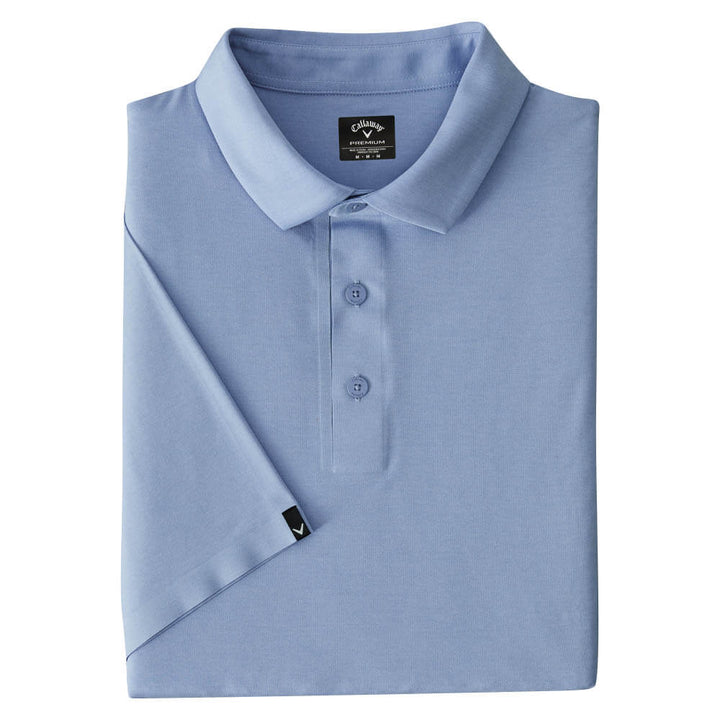 Callaway Premium Heather Soft Touch Golf Polo Chambray Heather - SS25