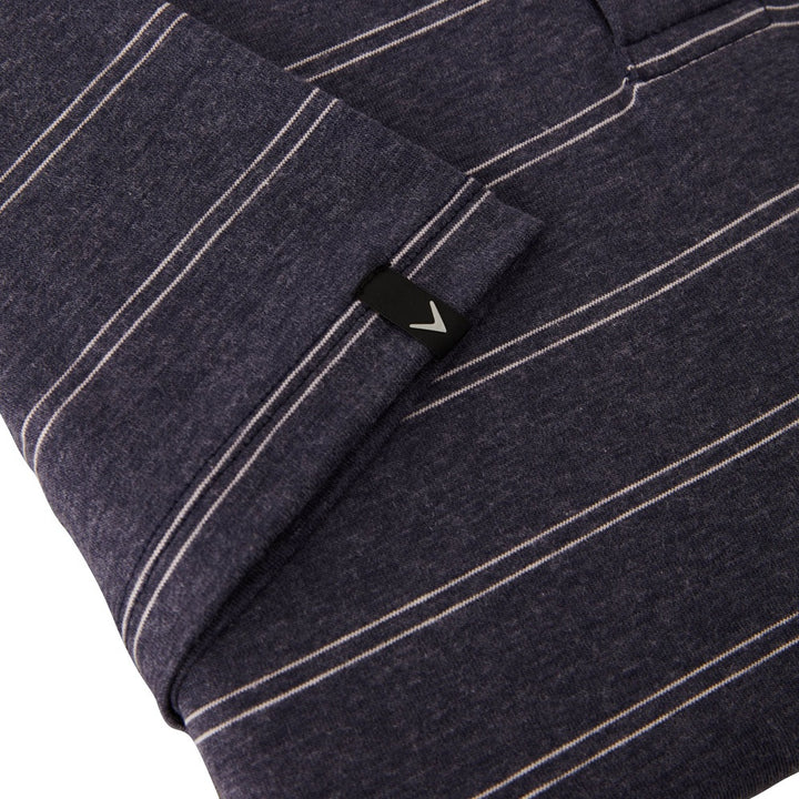 Callaway Premium Fashion Stripe Golf Polo Peacoat - SS25 Men