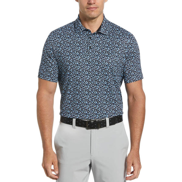Callaway Polaroid Confetti Print Golf Polo Caviar - SS25