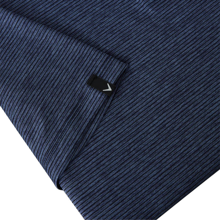 Callaway Premium Fineline Soft Touch Golf Polo Peacoat Heather - SS25 Men