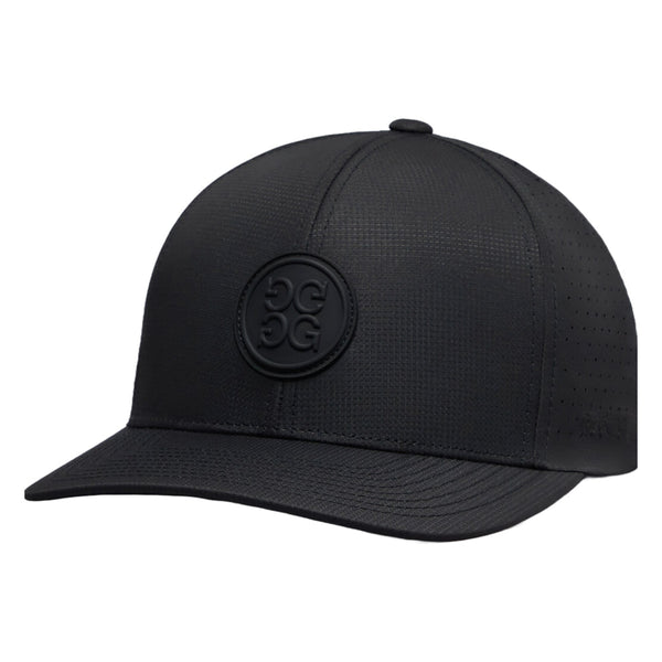 Gfore Perforated Tipped Brim Ripstop Golf Cap Onyx - SP25