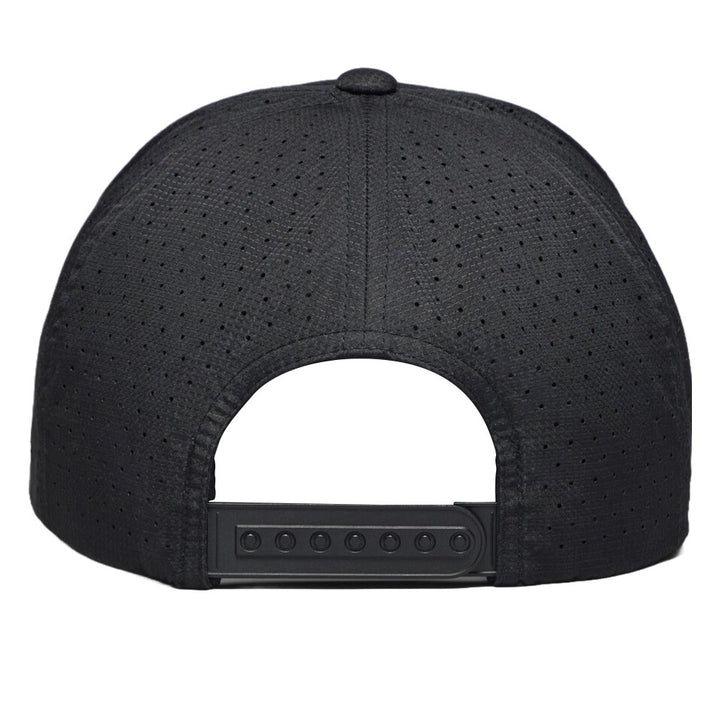 Gfore Perforated Tipped Brim Ripstop Golf Cap Onyx - SP25