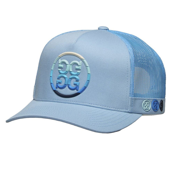 Gfore Gradient Circle G's Cotton Twill Trucker Golf Cap Baja - SP25