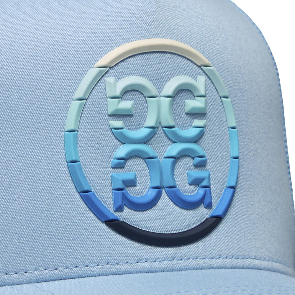 Gfore Gradient Circle G's Cotton Twill Trucker Golf Cap Baja - SP25