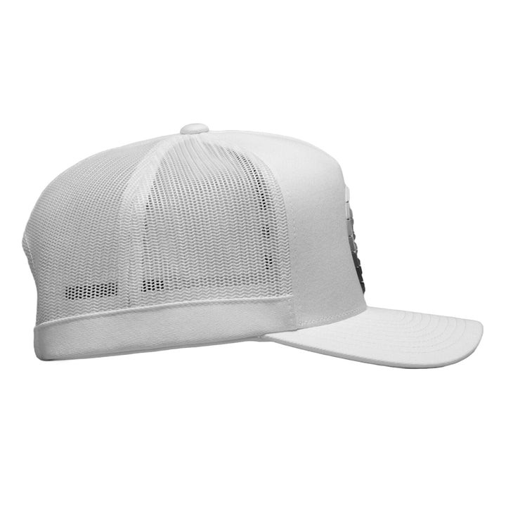 Gfore Gradient Circle G's Cotton Twill Trucker Golf Cap Snow - SP25