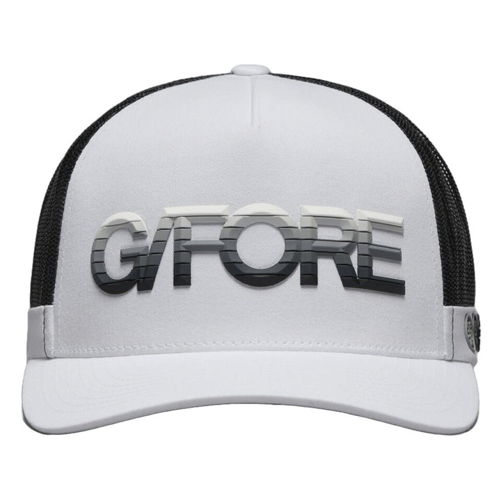 Gfore 3D Ombre G/Fore Cotton Twill Trucker Golf Cap Snow - SP25