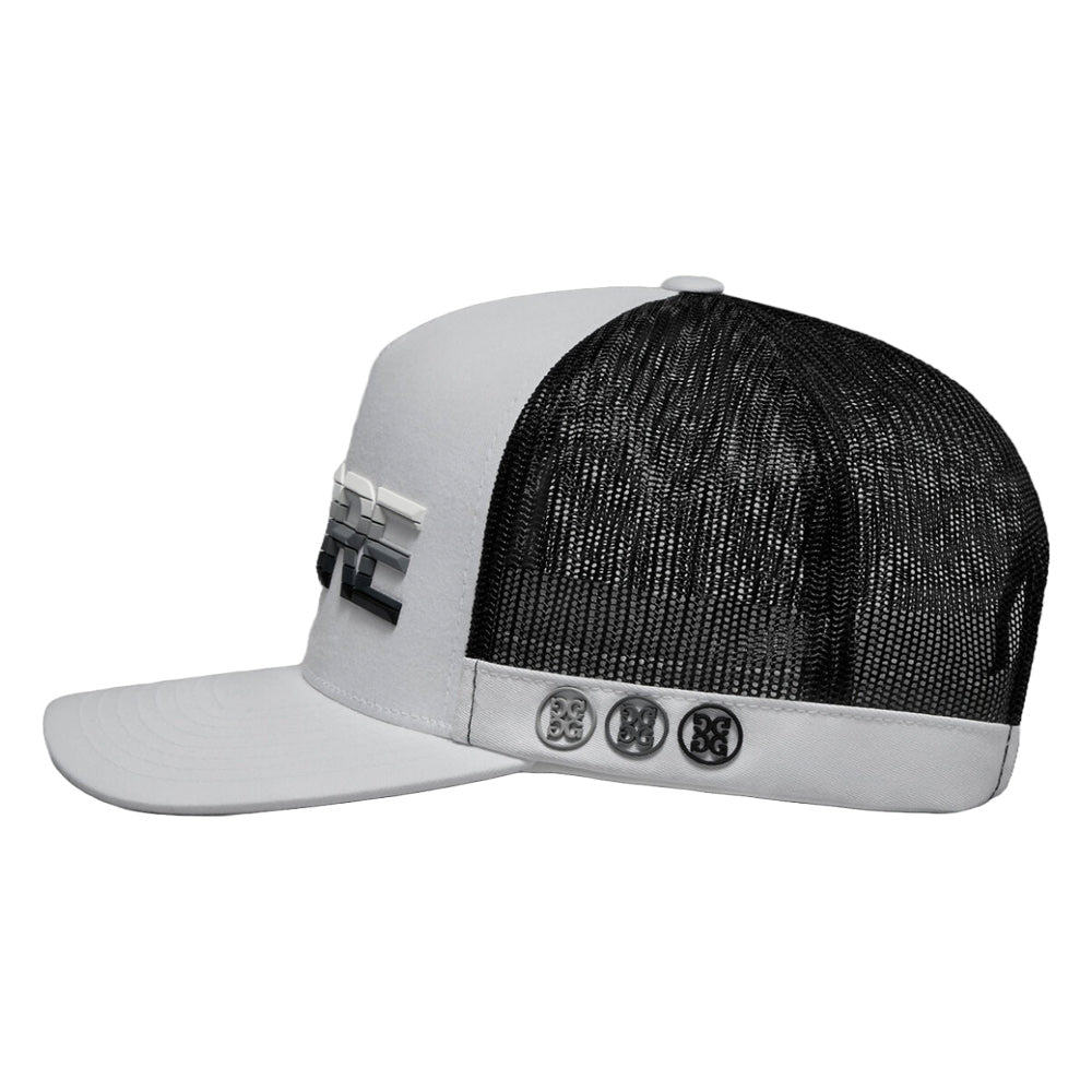 Gfore 3D Ombre G/Fore Cotton Twill Trucker Golf Cap Snow - SP25