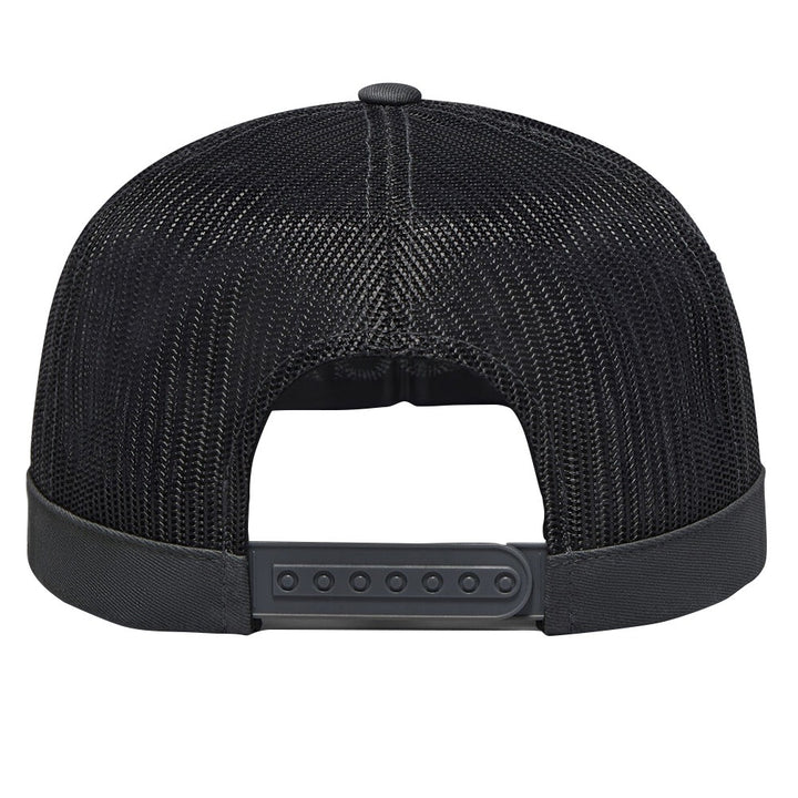 Gfore Soutache Knit Interlock Tall Trucker Golf Cap Charcoal - SP25