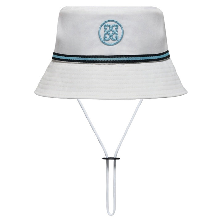 Gfore Circle G's Drawcord Golf Bucket Hat Snow - SP25
