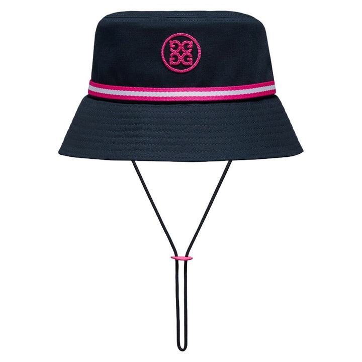 Gfore Circle G's Drawcord Golf Bucket Hat Twilight/Knockout Pink - SP25