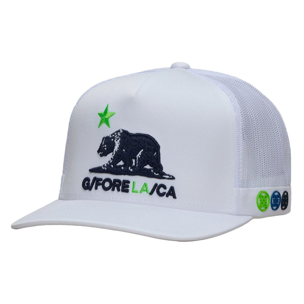 Gfore LA Trucker Golf Cap Snow - SP25