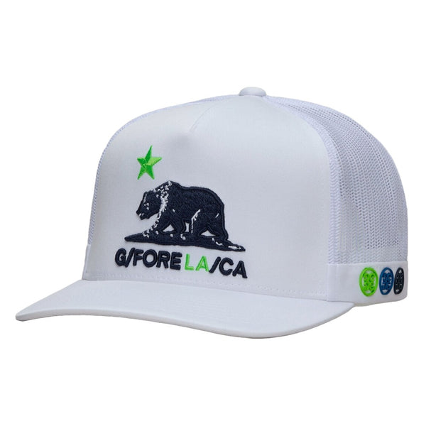 Gfore LA Trucker Golf Cap Snow - SP25