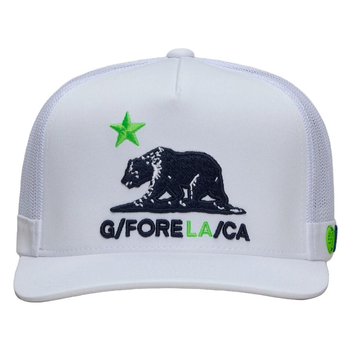 Gfore LA Trucker Golf Cap Snow - SP25