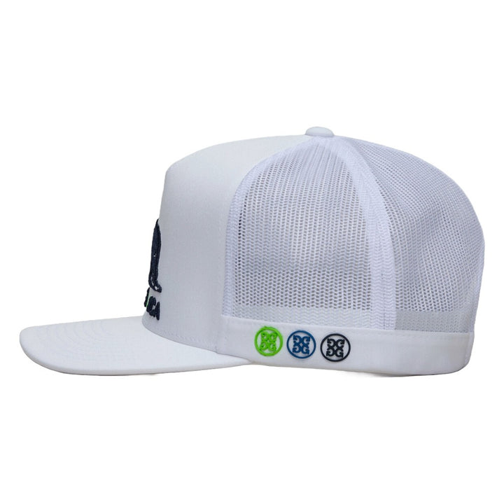 Gfore LA Trucker Golf Cap Snow - SP25