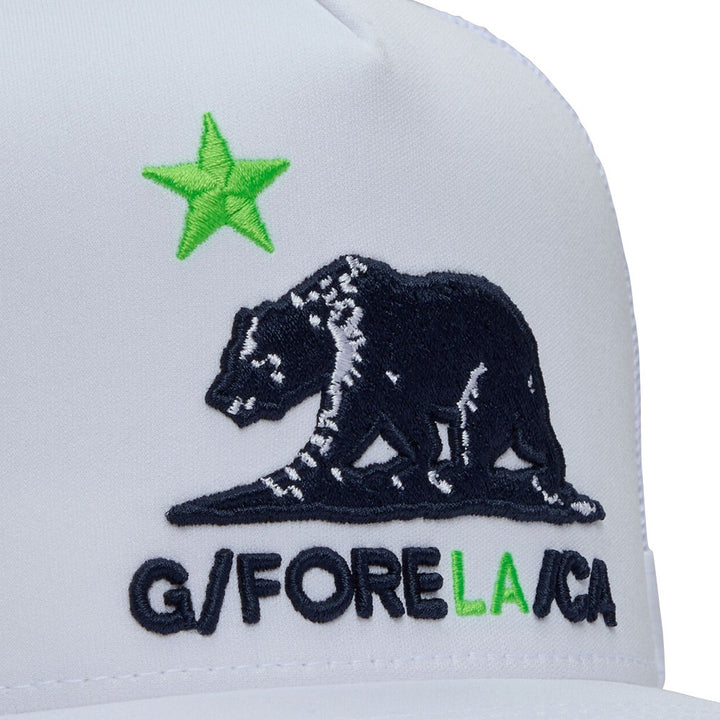 Gfore LA Trucker Golf Cap Snow - SP25