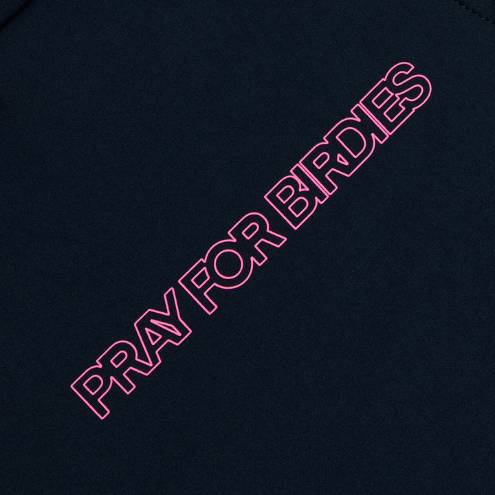 Gfore Pray For Birdies Double Knit Brushed Back Cropped Hoodie Golf Jacket Twilight - SP25 Women