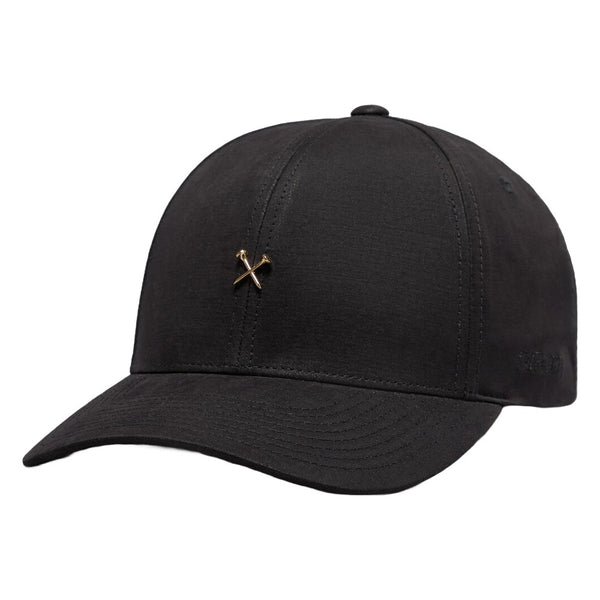Gfore Metal Tees Waxed Cotton Low Profile Golf Cap Onyx - SP25 Women