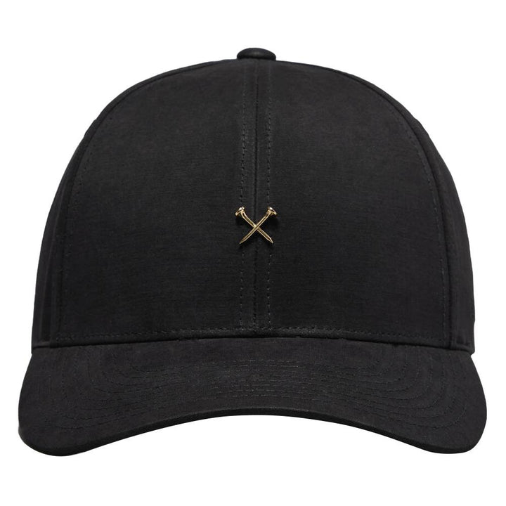 Gfore Metal Tees Waxed Cotton Low Profile Golf Cap Onyx - SP25 Women